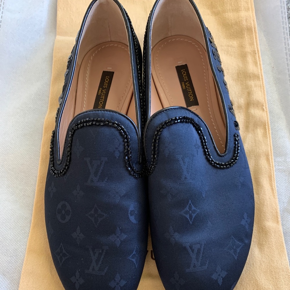 New Louis Vuitton LV Monogram Loafers Size 36/6